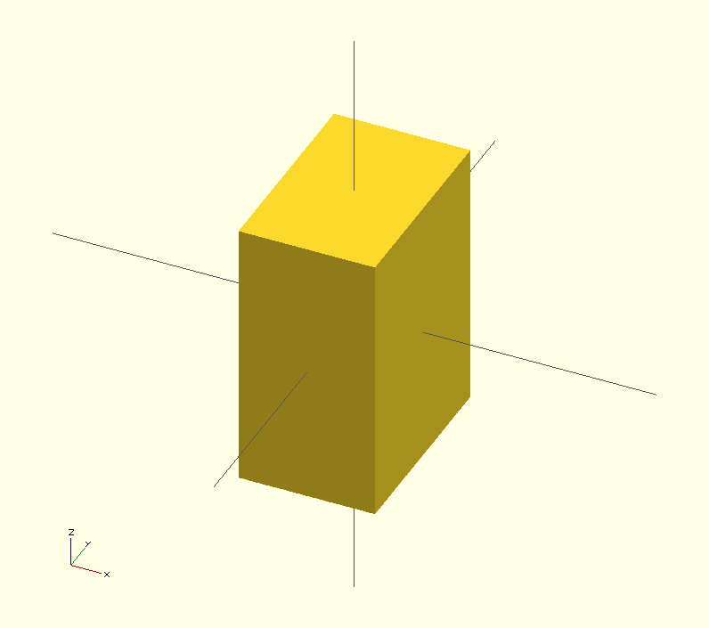 render of a cube